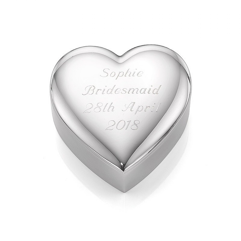 Engraved Trinket Box