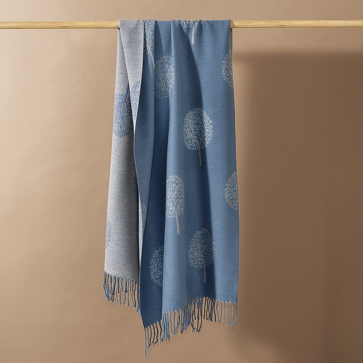 From the Treetops Denim Reversible Scarf