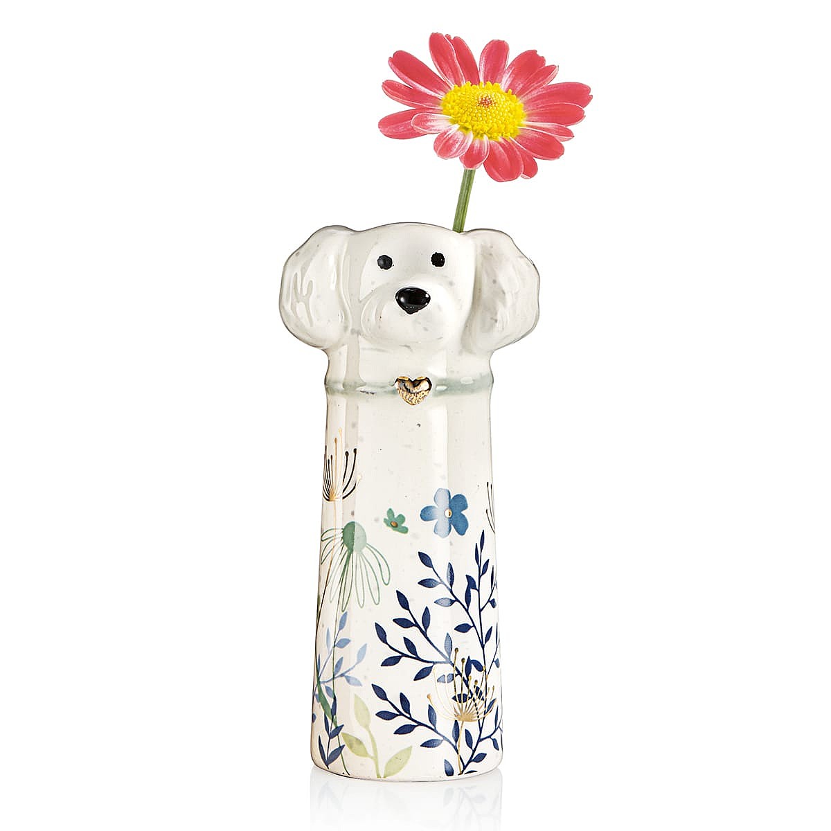 Petite Paws Cockapoo Bud Vase