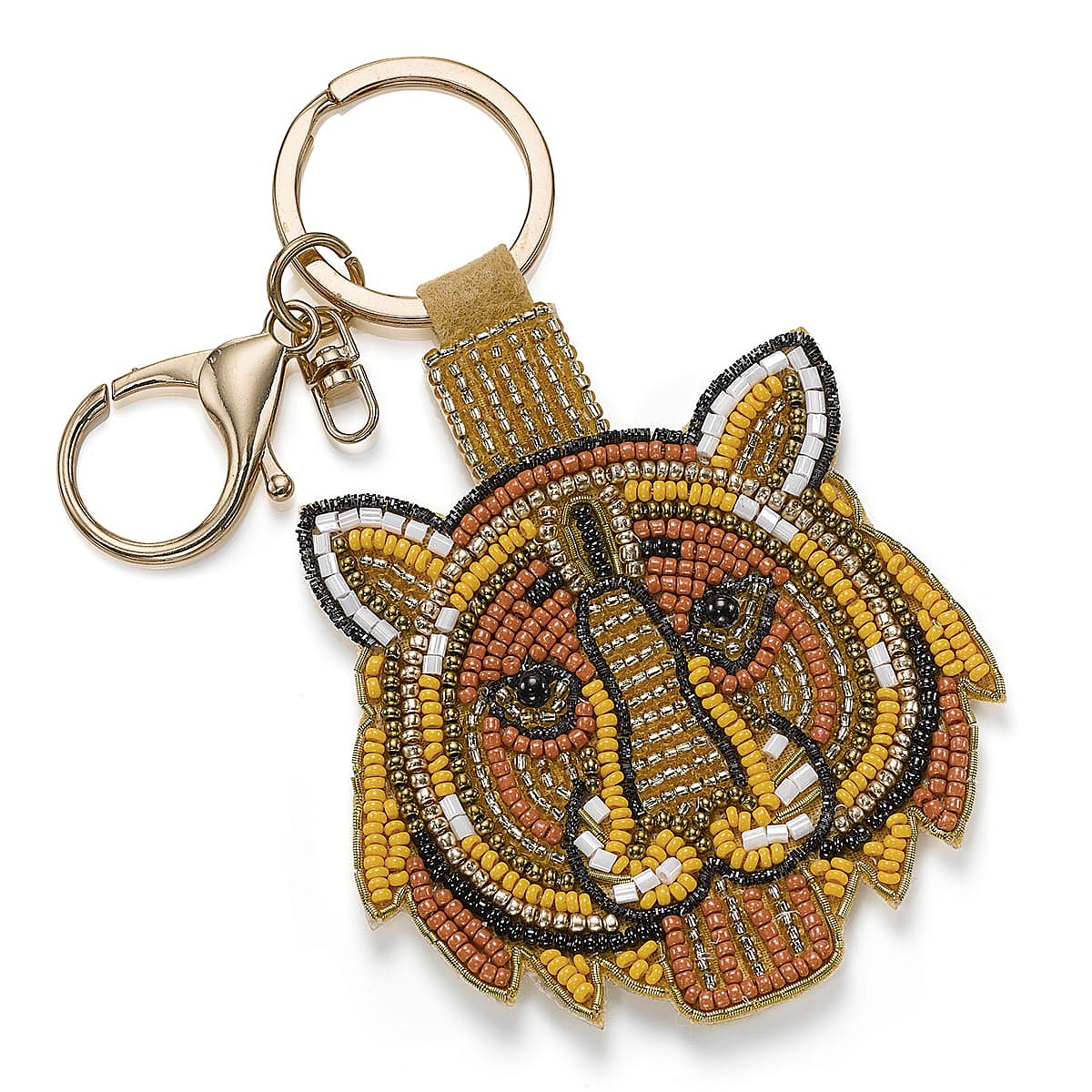Earn Your Stripes Tiger Keyring