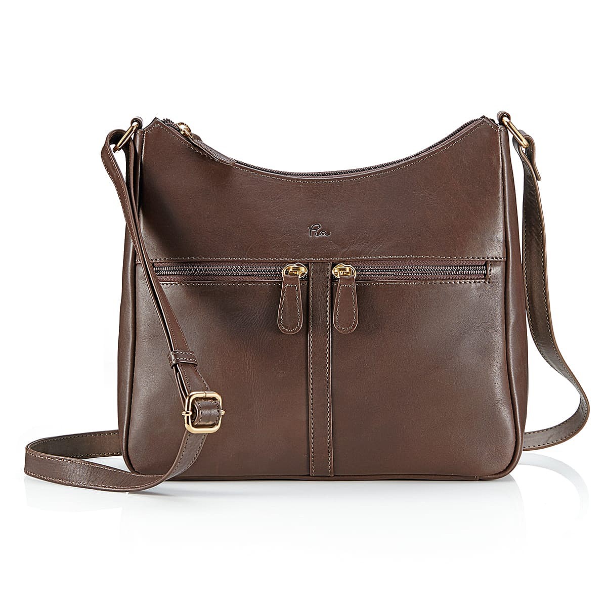 Grounded in Elegance Brown Leather Bag
