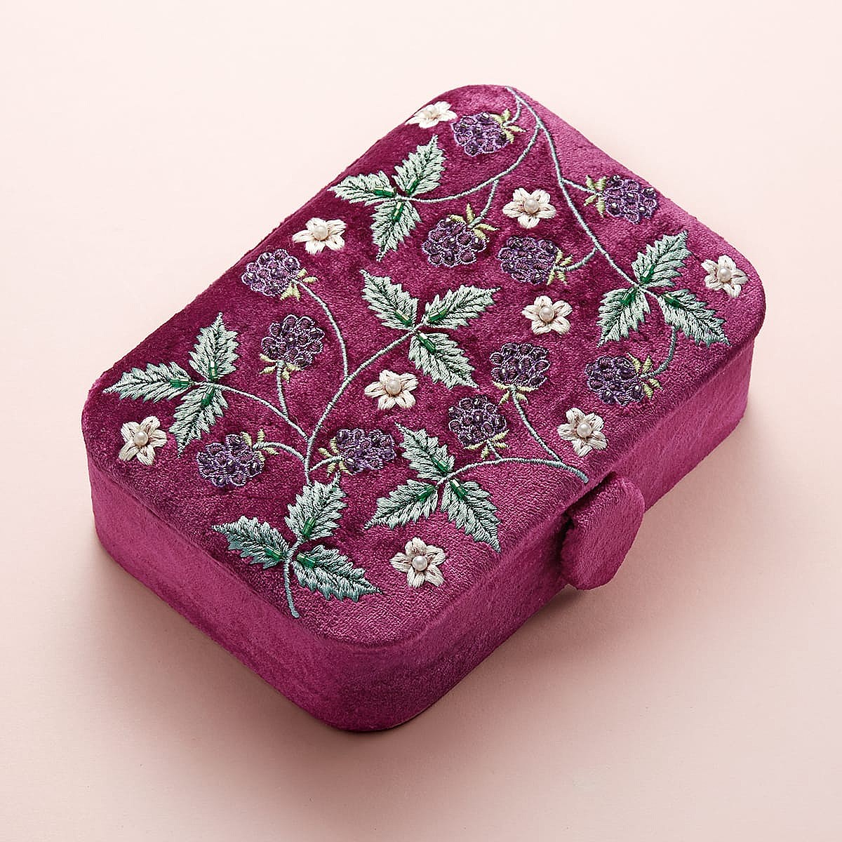 Beyond the Brambles Plum Jewellery Box