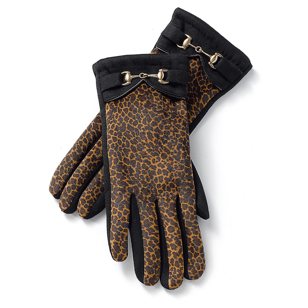 Wildly Elegant Faux Suede Gloves