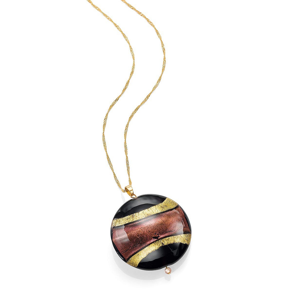 Shaded Intrigue Murano Pendant