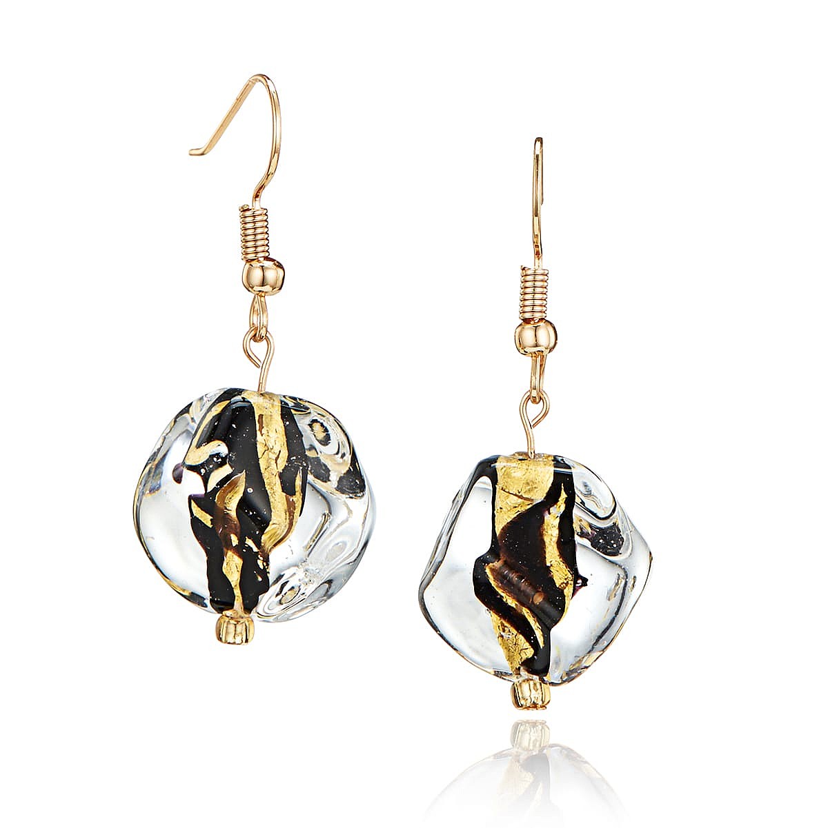 Inspired Depths Murano Earrings