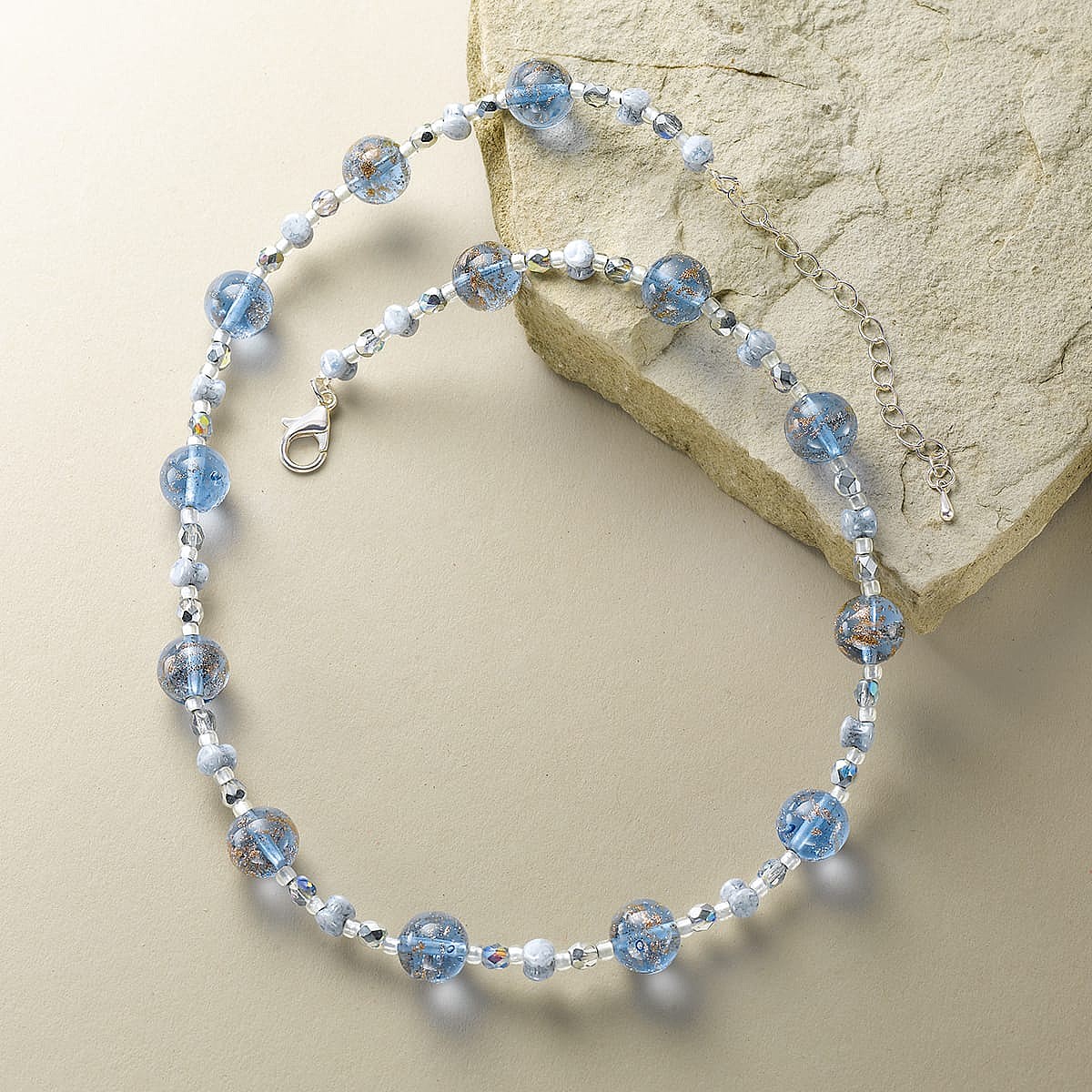 Cosmic Light Murano Necklace