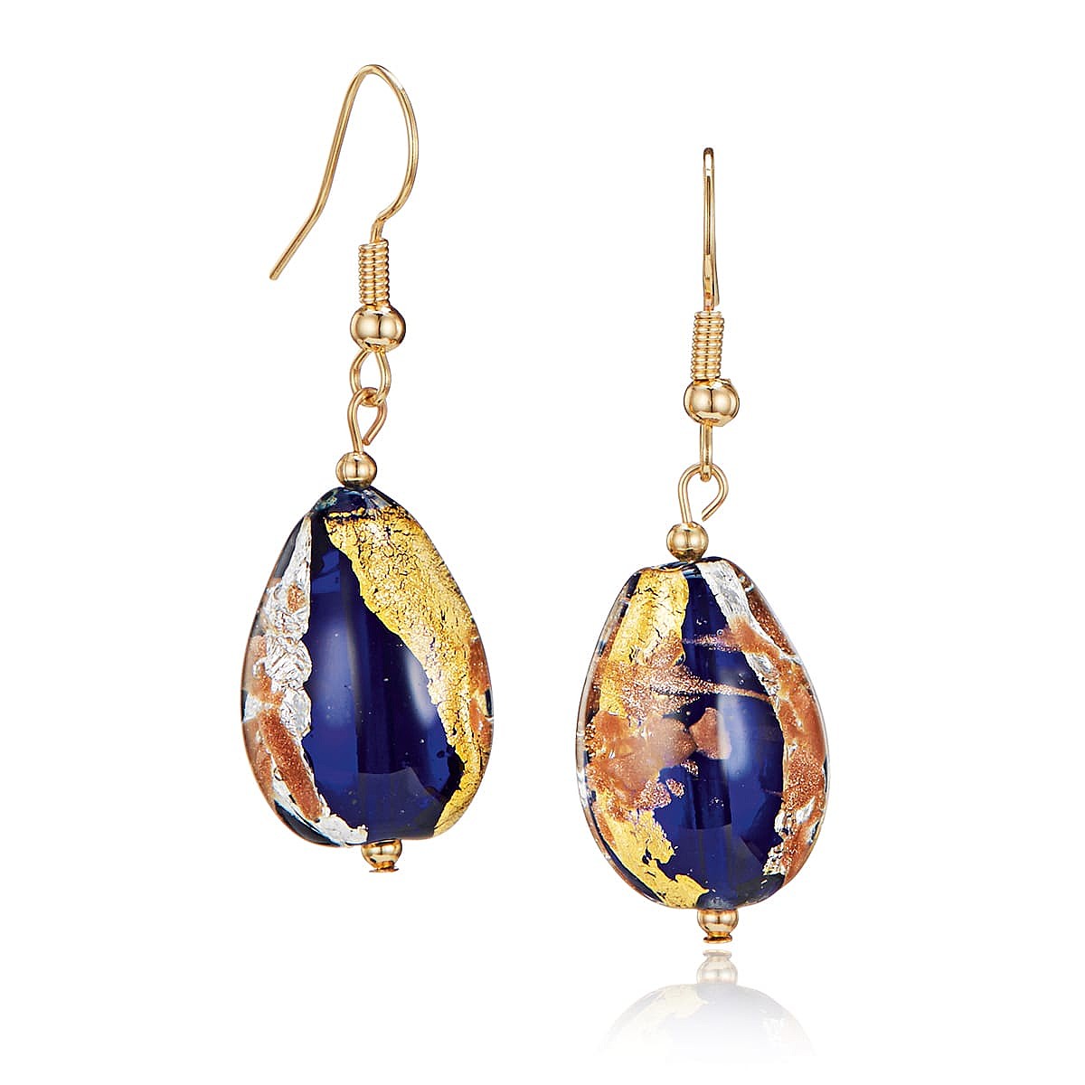 Awakened Skies Murano Earrings