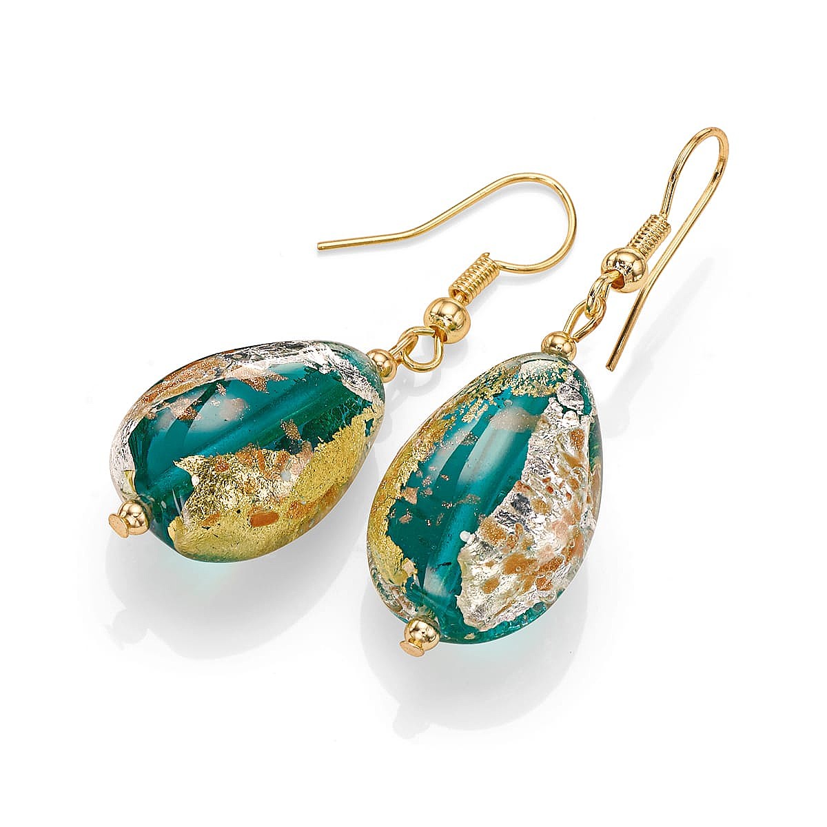 Shifting Shades Murano Earrings