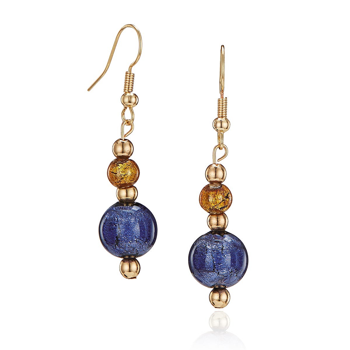 Dynamic Harmony Murano Earrings