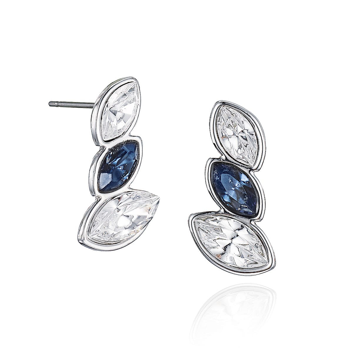 Poised Pathway Crystal Earrings