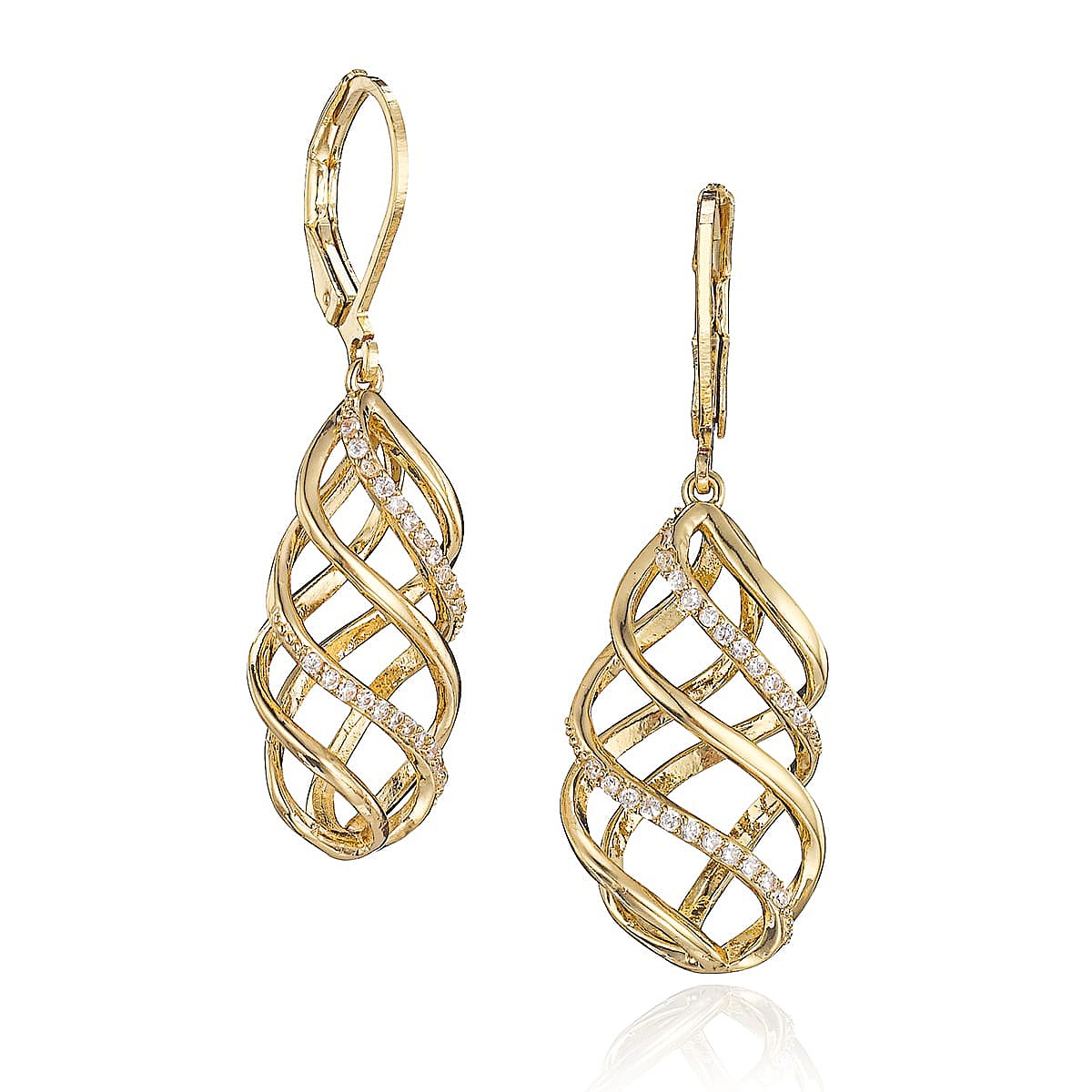 Open to Admiration Gold-tone Earrings