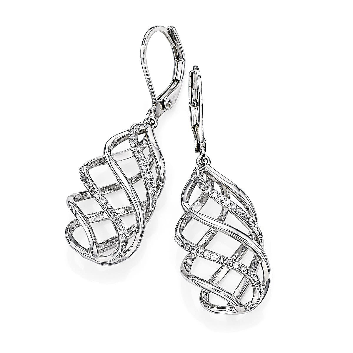 Open to Admiration Silver-tone Earrings
