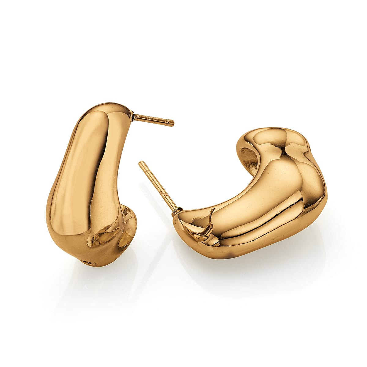 Molten Memories Hoop Earrings