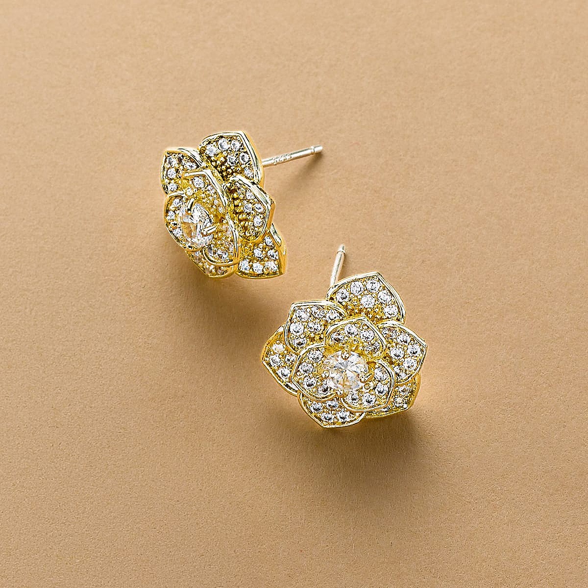 Smell the Roses Stud Earrings