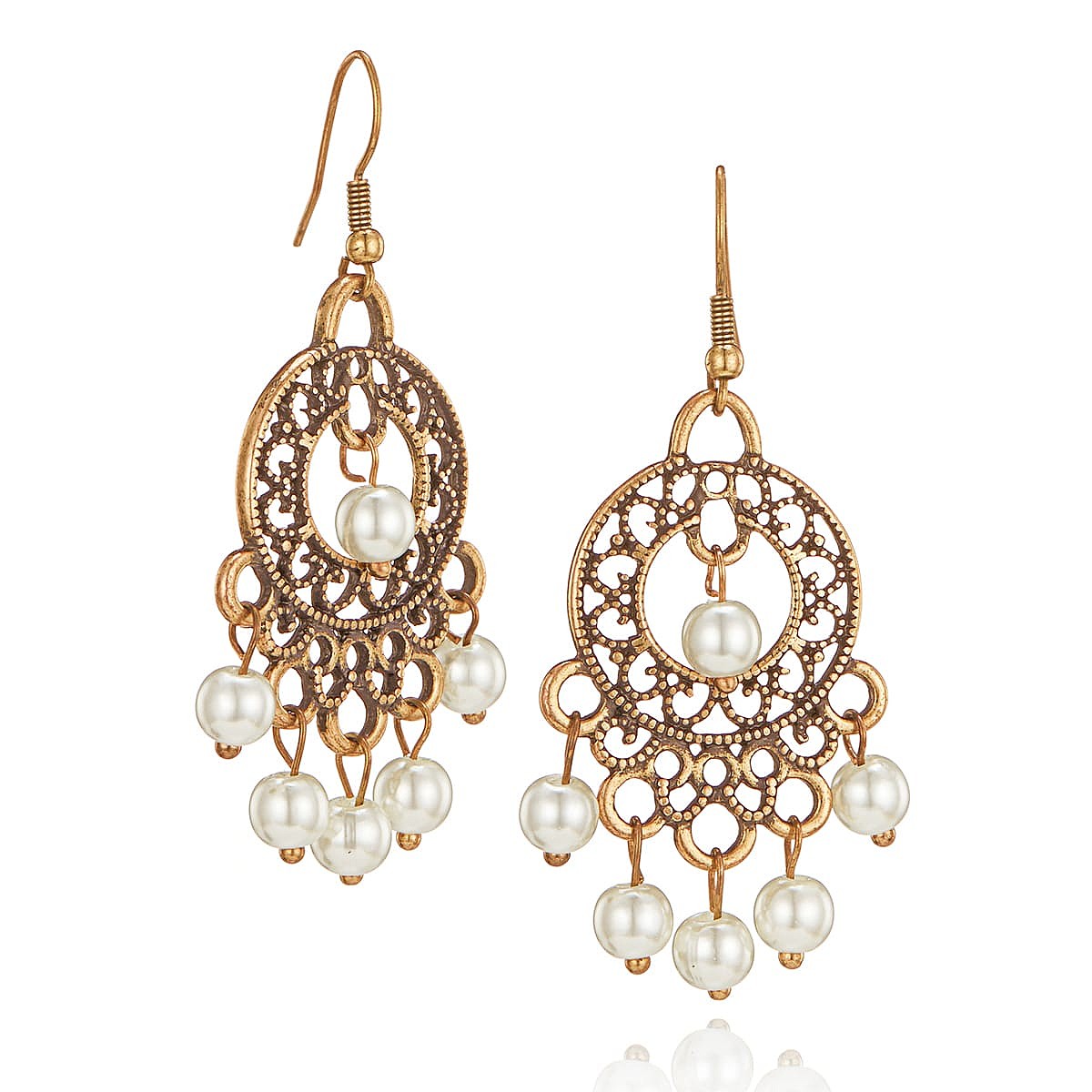 Gilded Glamour Earrings