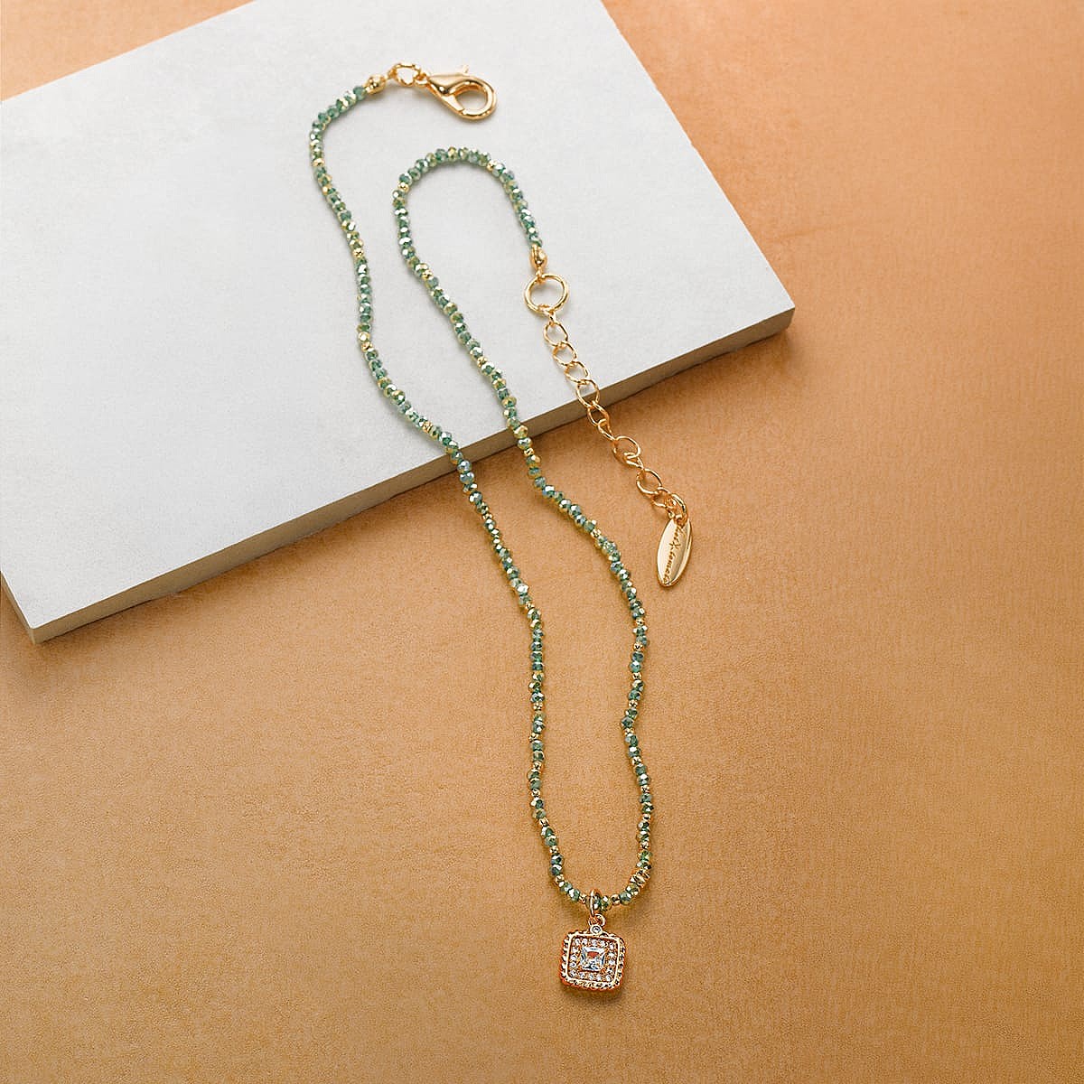 Treasured Tales Green Pendant