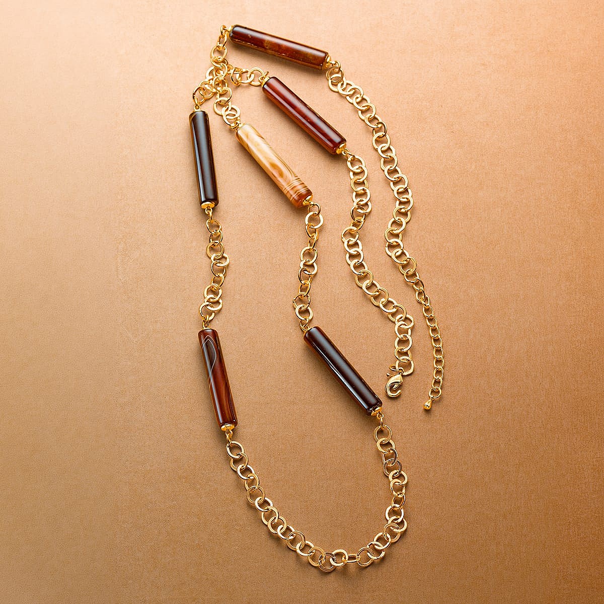 Sienna Sunset Gemstone Necklace