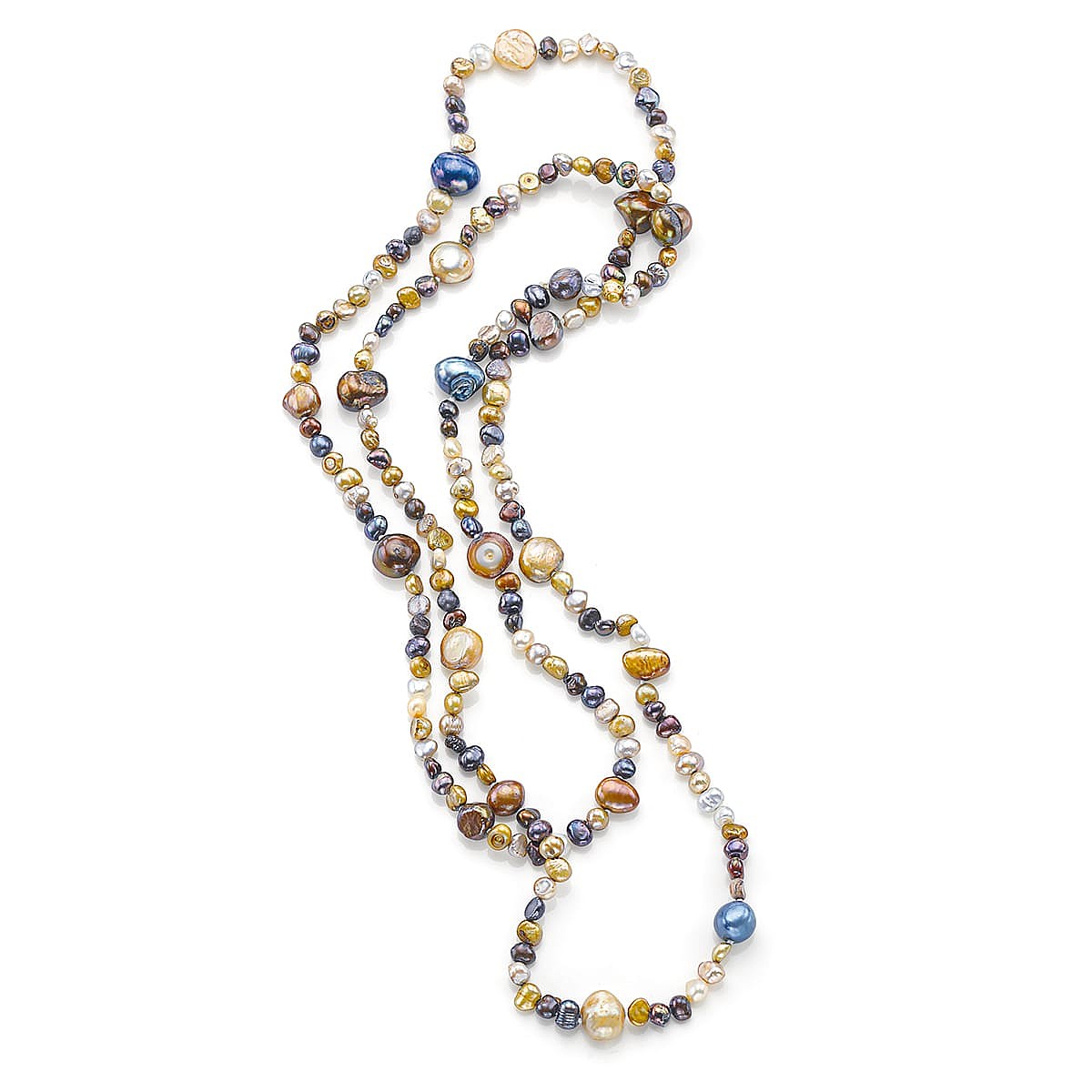 Grounded in Elegance Pearl Necklace
