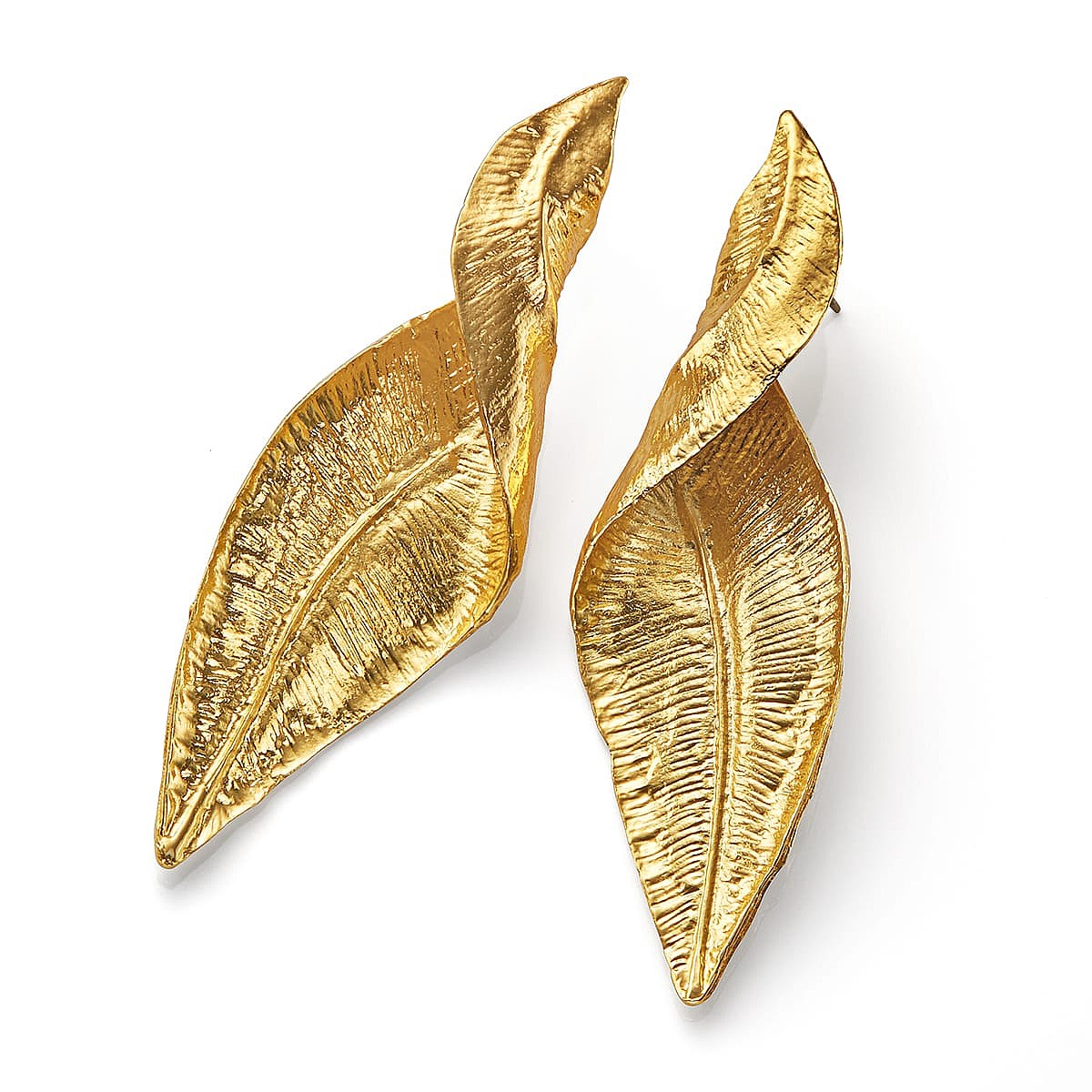 Hope Renewed Leaf Stud Earrings