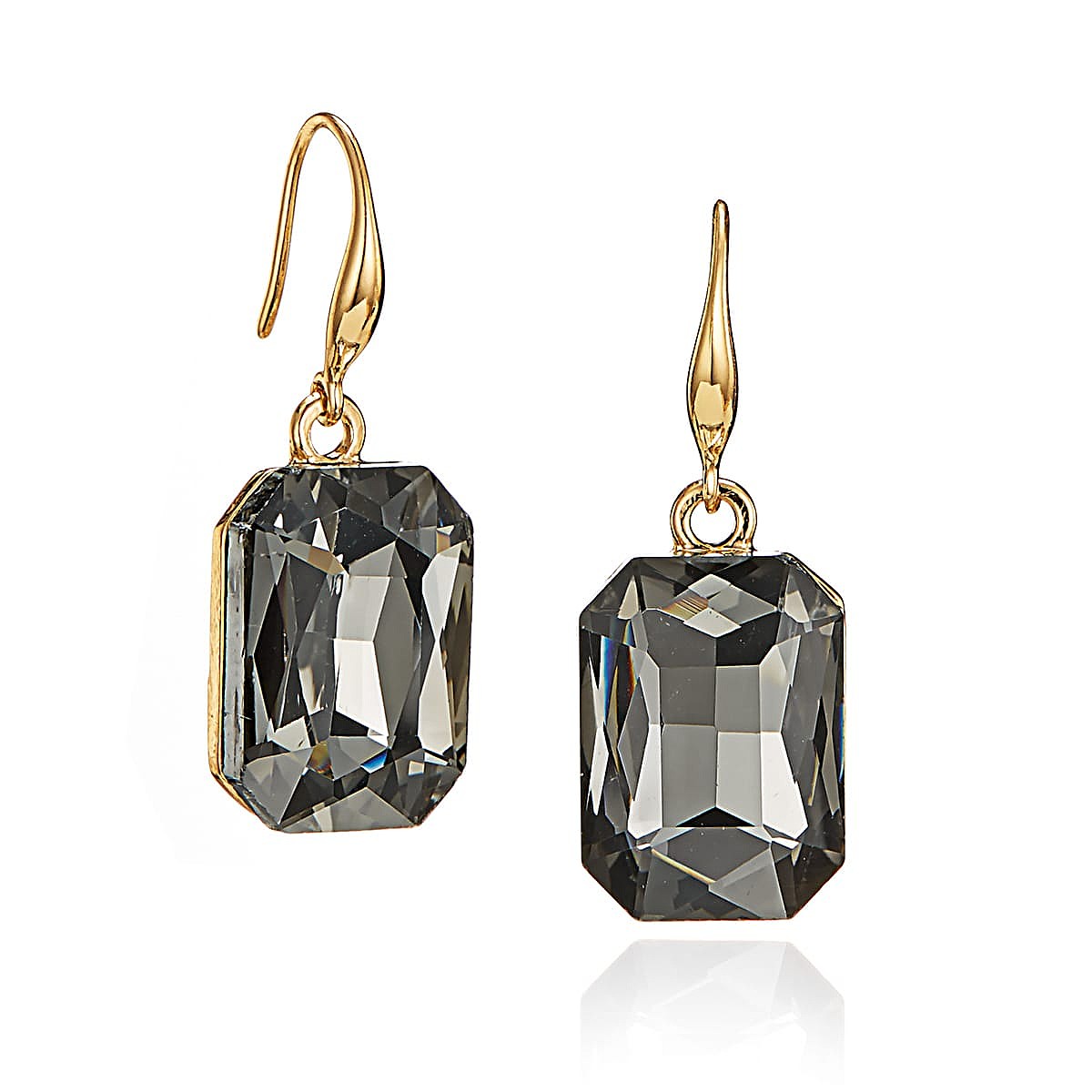 By the Light of Dusk Crystal Earrings