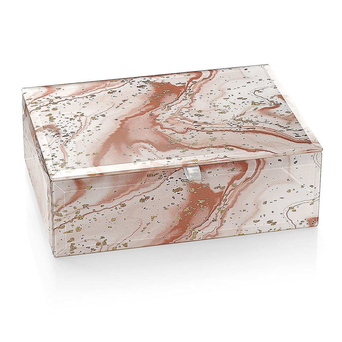 All Aglow Glass Jewellery Box