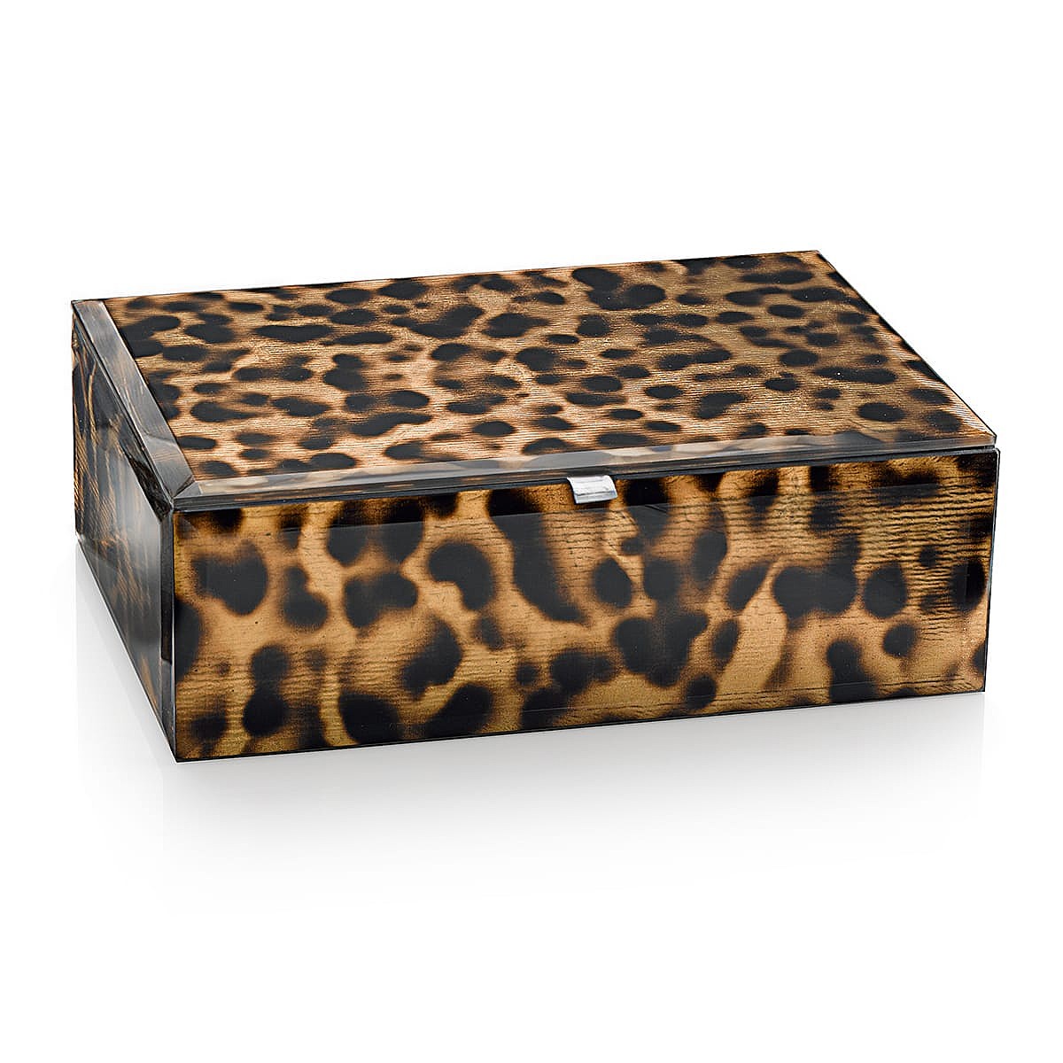 Wild Glamour Glass Jewellery Box