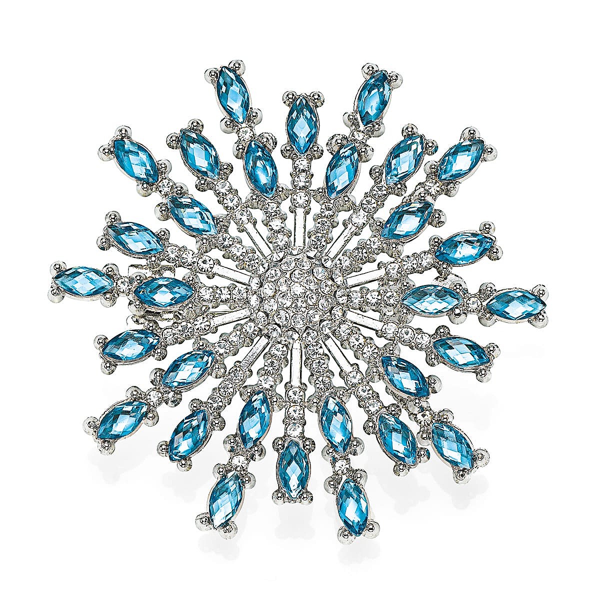 Sparkling Sensation Crystal Brooch