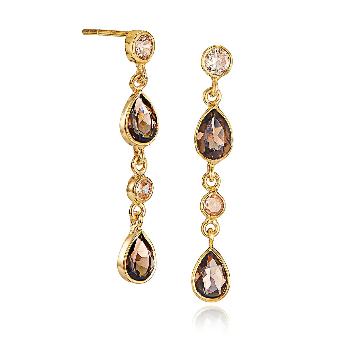 Golden Hour Gemstone Earrings