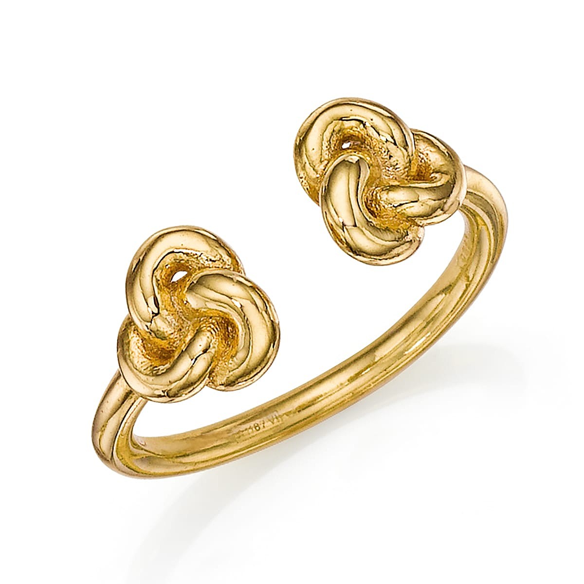 Bound in Beauty Gold-plated Open Ring