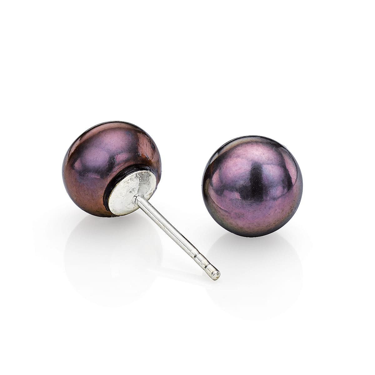 Drawn to Dusk Pearl Earrings