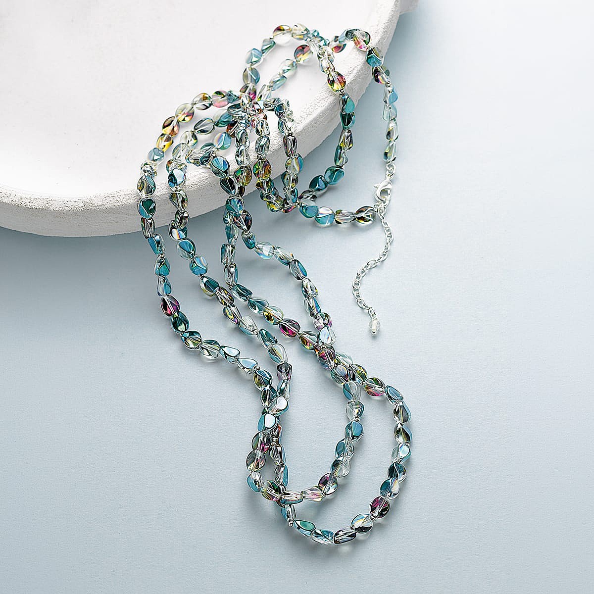 An Eye for Iridescence Necklace