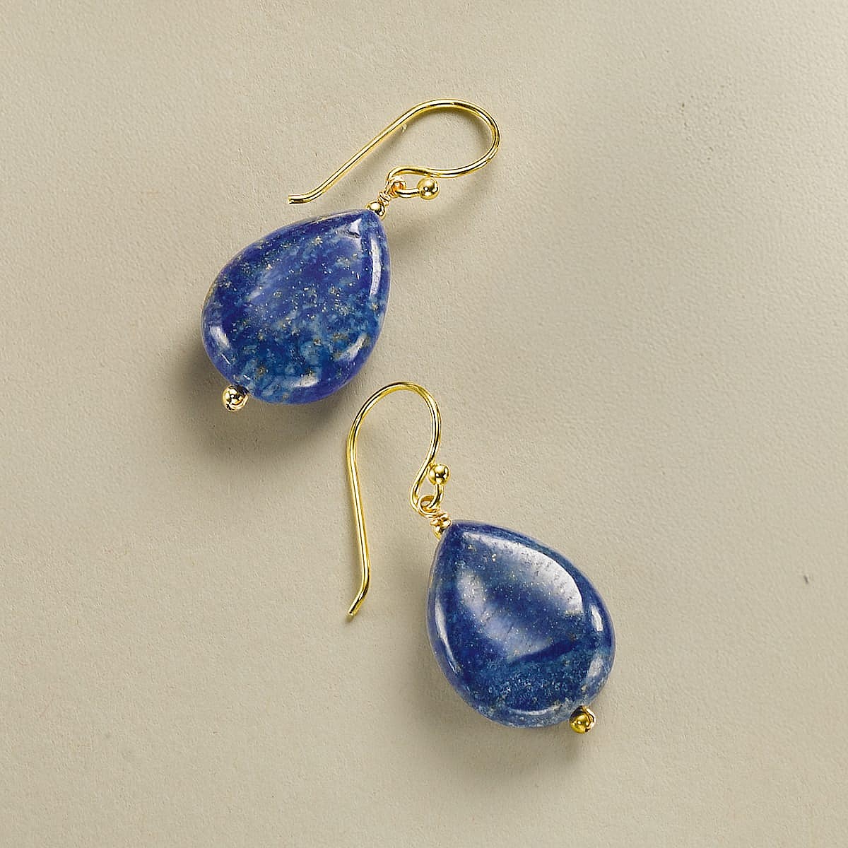 Nothing but Navy Gemstone Earrings