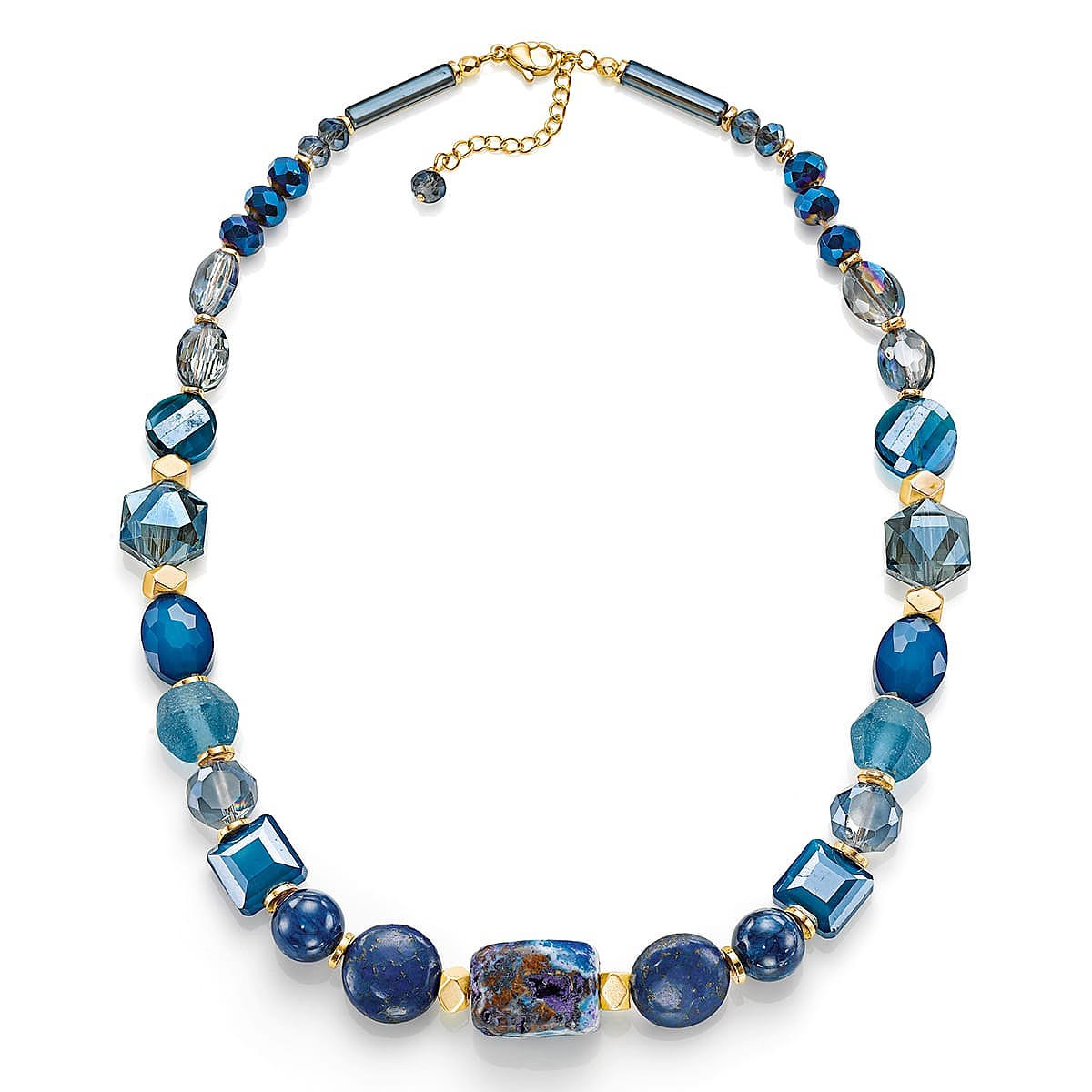 Beckoning Blues Necklace