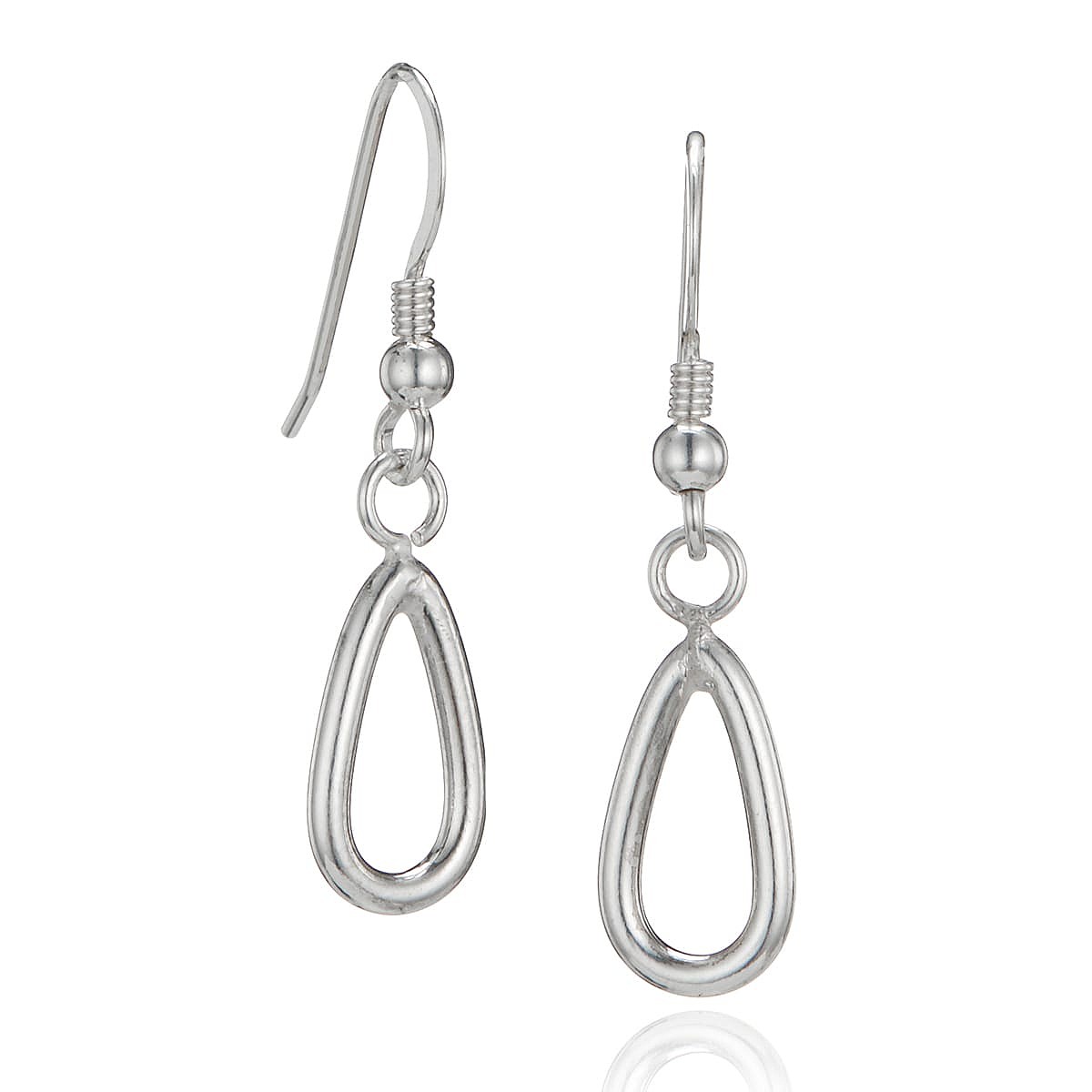 Open to Inspiration Silver Earrings