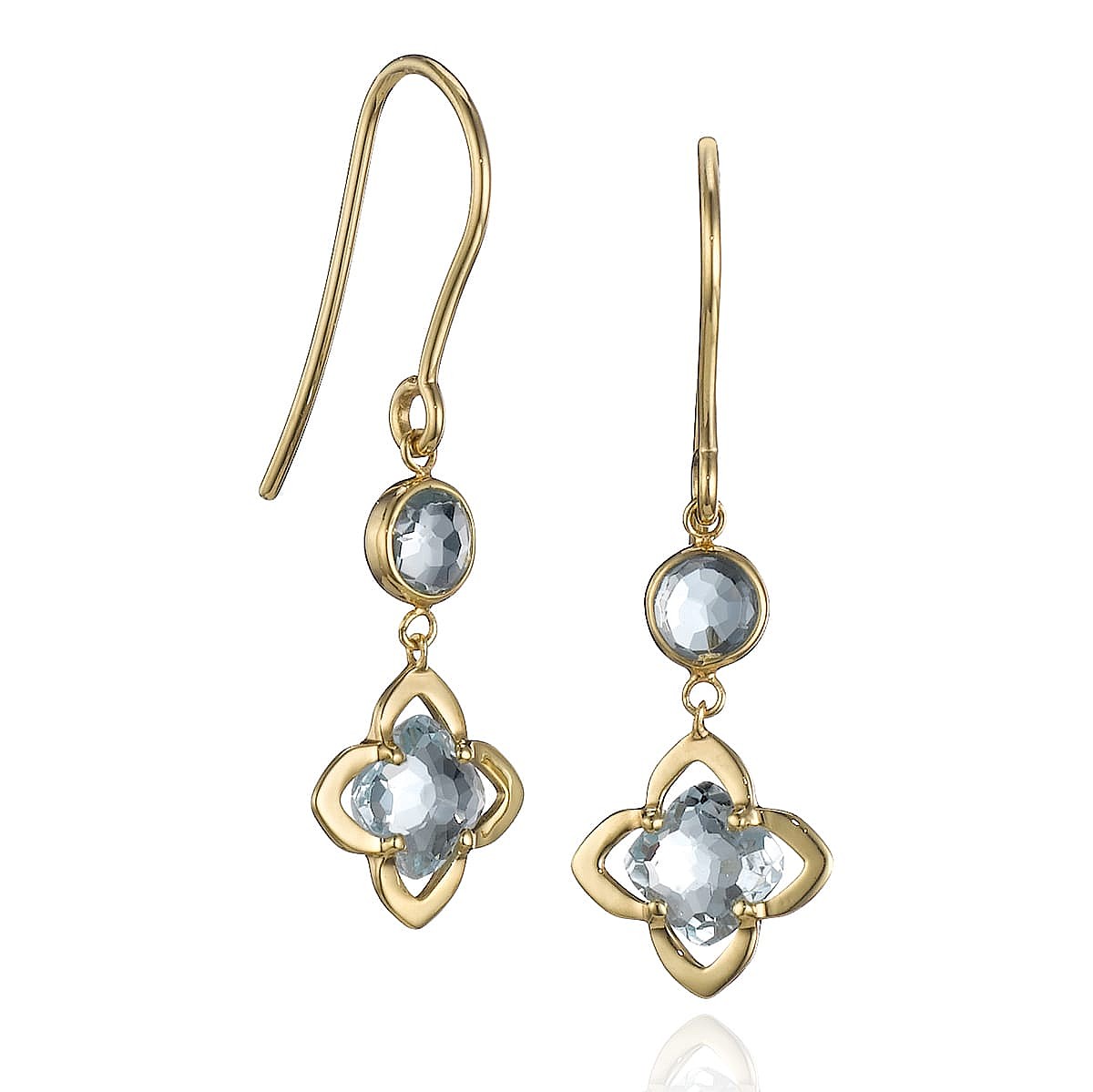 Gifted with Grace Gold Stud Earrings
