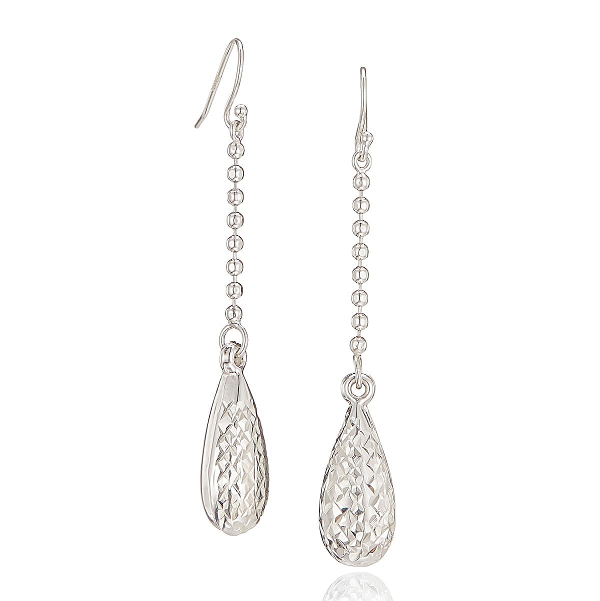 Shining Moment Silver Earrings