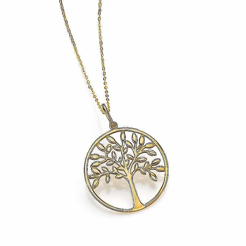 Gold Tree of Life Pendant