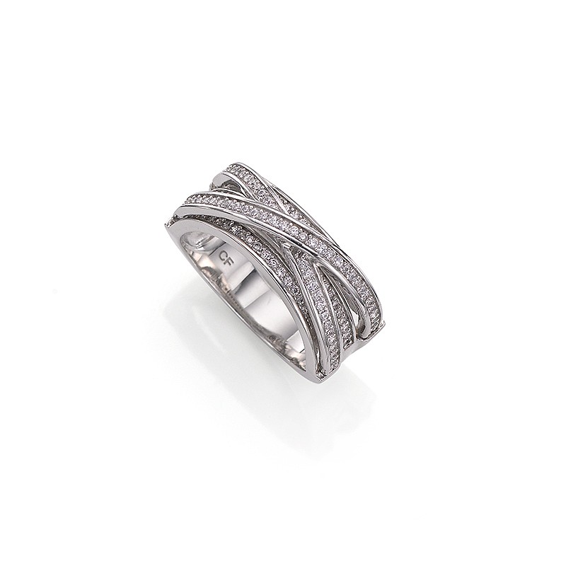Buy Sparkling Waves Ring from Pia Jewellery