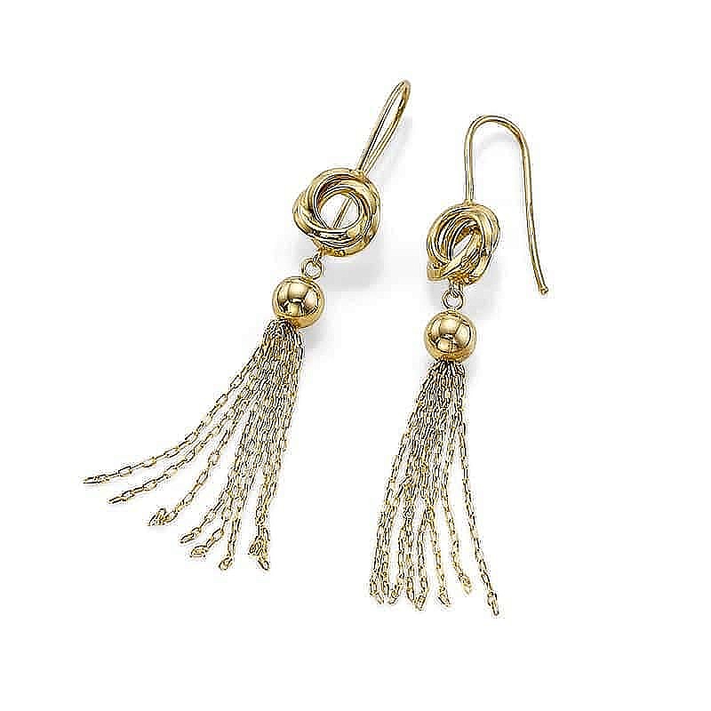 Lyrical Dance Gold Earrings