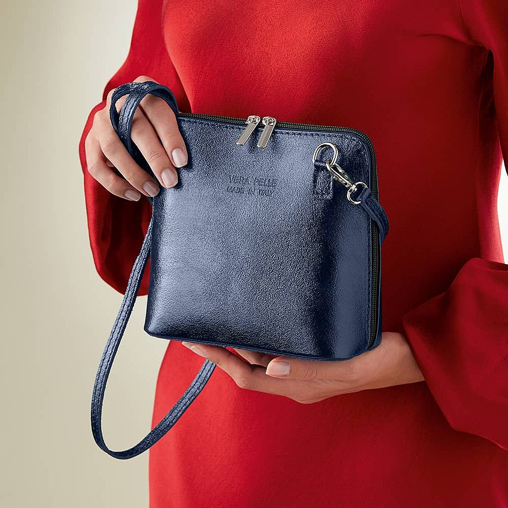 Midnight in Milan Leather Bag