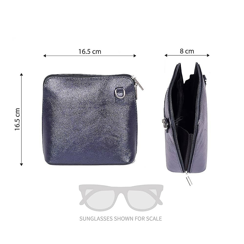 Midnight in Milan Leather Bag