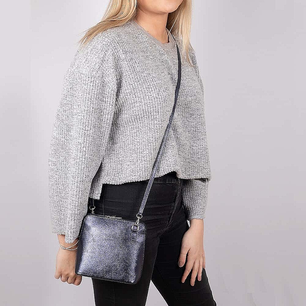 Midnight in Milan Leather Bag