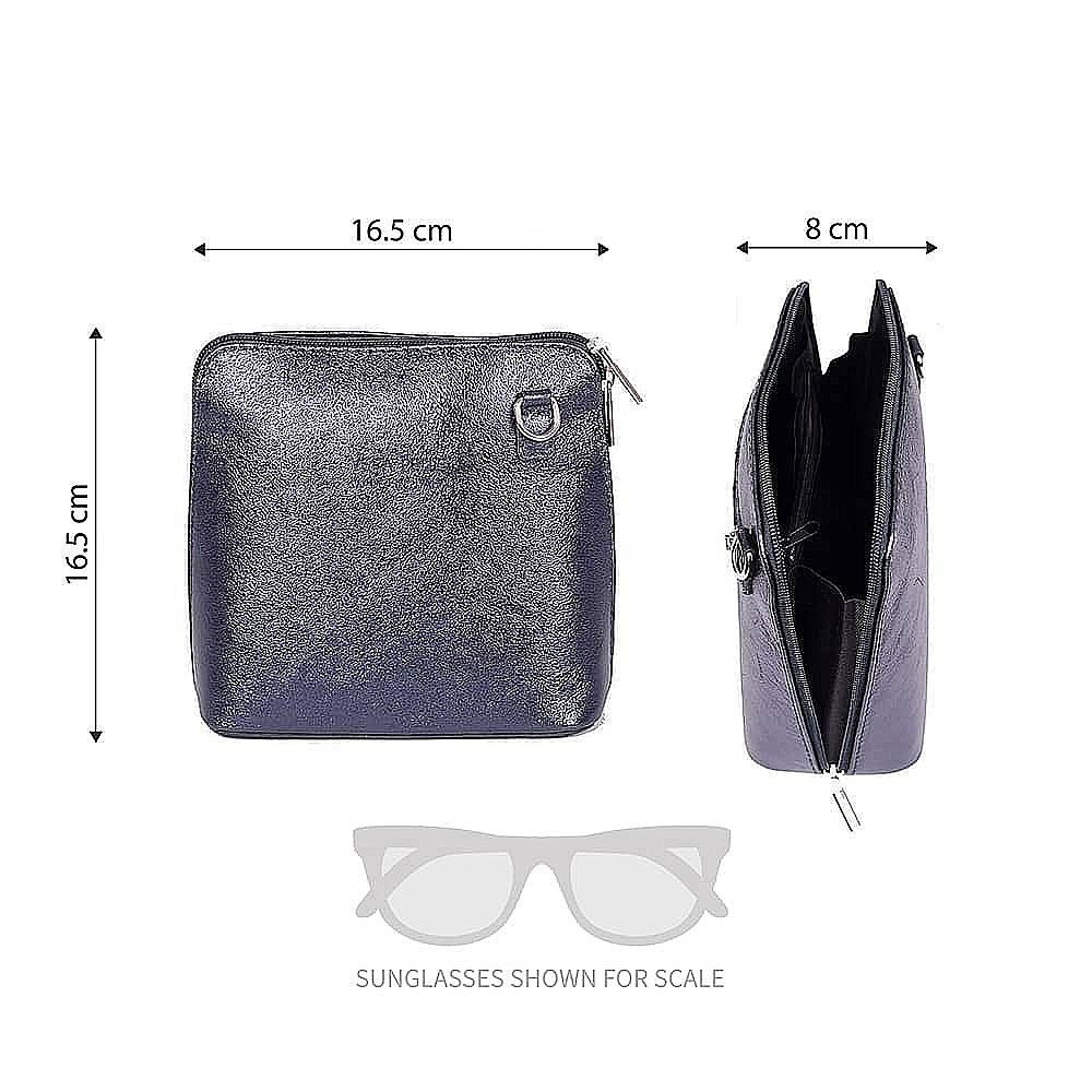Midnight in Milan Leather Bag