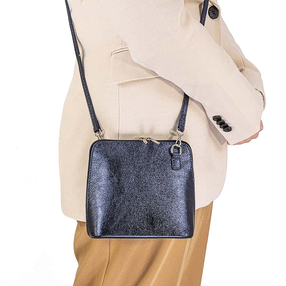 Midnight in Milan Leather Bag