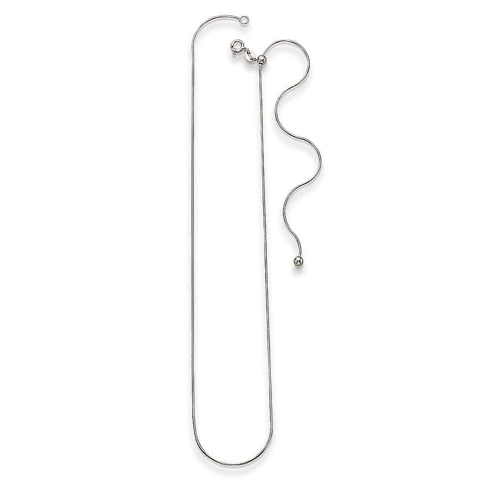 70cm silver on sale chain necklace