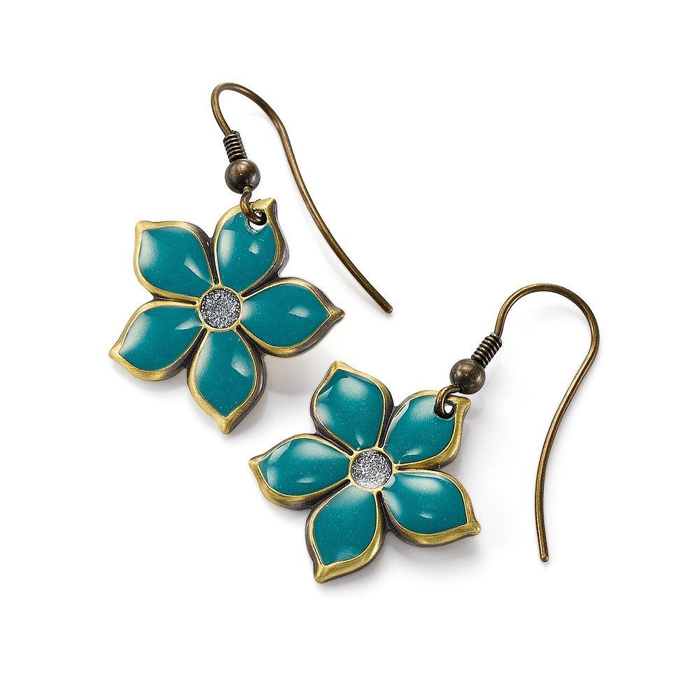 Sweet Plumeria Earrings Floral Drop Earrings Pia Jewellery
