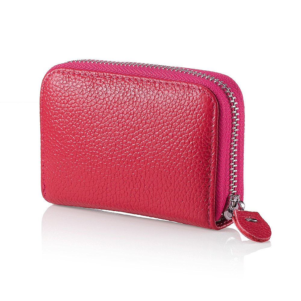 In the Pink Leather Purse ColourBlock Bags & Accessories Pia Jewellery
