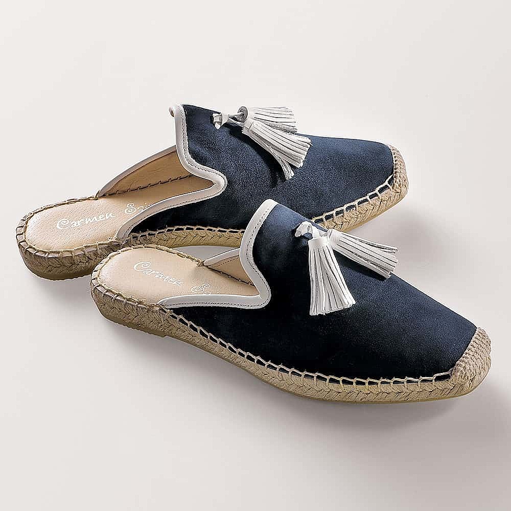 Blue Sky Thinking Suede Espadrilles