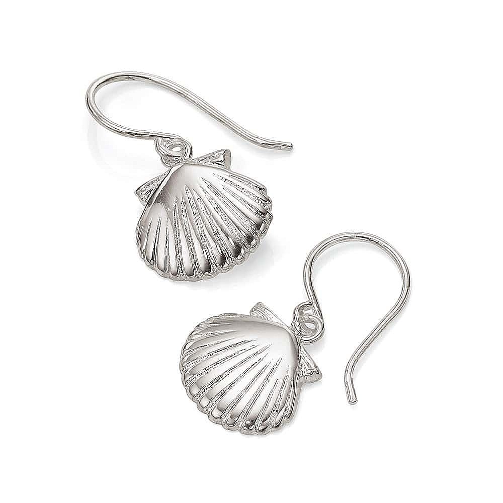 Mermaid's Treasure Silver Earrings