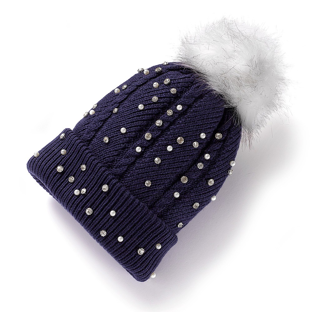 You Light the Stars Pom-pom Hat